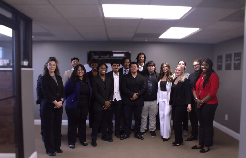 Valore Events team celebrating successful event execution and brand engagement results